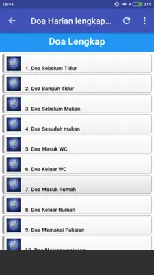 Doa Harian Lengkap android App screenshot 1